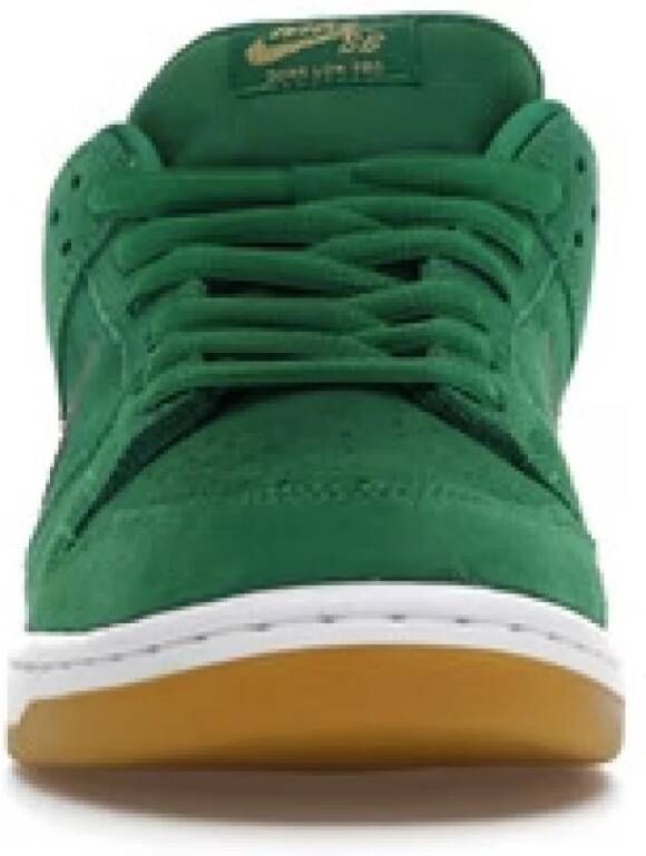 Nike Groene Suède Sneakers Groen Heren