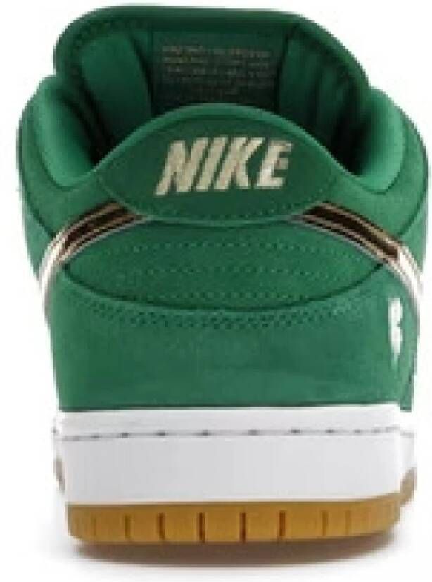 Nike Groene Suède Sneakers Groen Heren