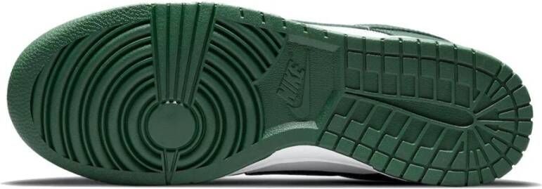 Nike Spartan Green Leren Sneakers Groen Heren