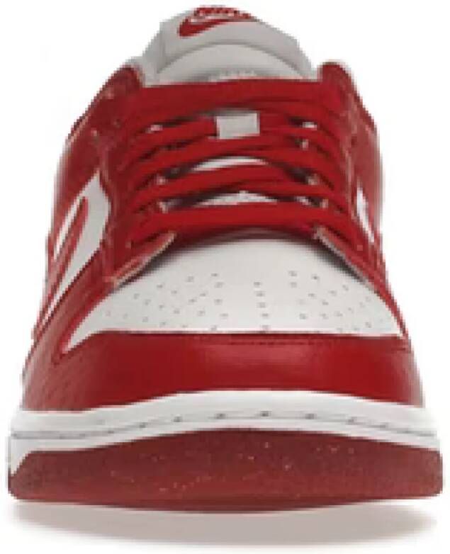 Nike "Witte Gym Red Dunk Low Sneakers" Meerkleurig Dames