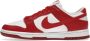 Nike "Witte Gym Red Dunk Low Sneakers" Meerkleurig Dames - Thumbnail 3