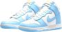 Nike Dunk Hi Retro Blue Chill Blue Chill-White-Amarillo - Thumbnail 3