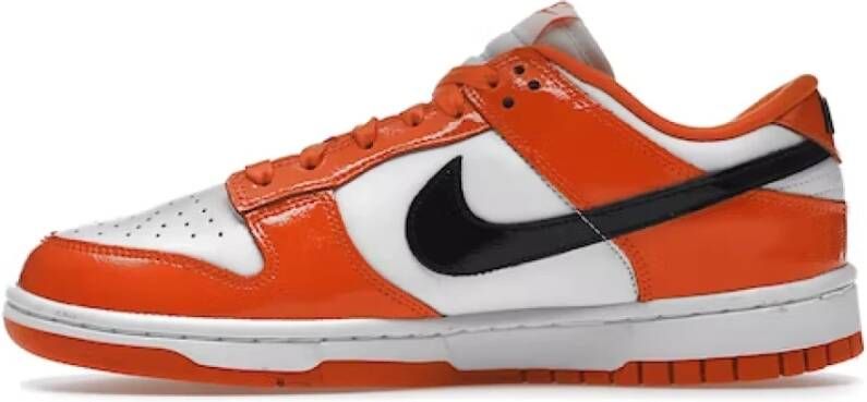 Nike Griezelige lage lak sneakers (W) Oranje Dames