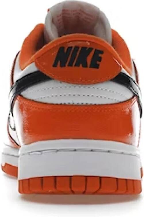 Nike Griezelige lage lak sneakers (W) Oranje Dames