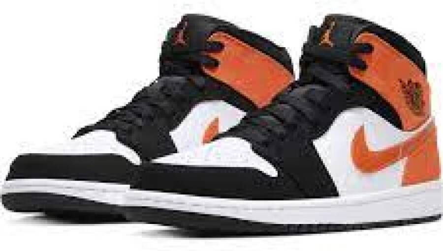 Nike sales jordans oranje