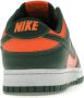 Nike Miami Hurricanes Retro Dunk Low Sneakers Orange Unisex - Thumbnail 9