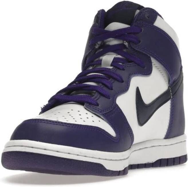 Nike Dames Leren Sneakers Paars Dames