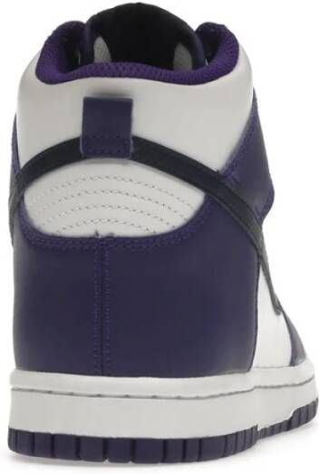 Nike Dames Leren Sneakers Paars Dames