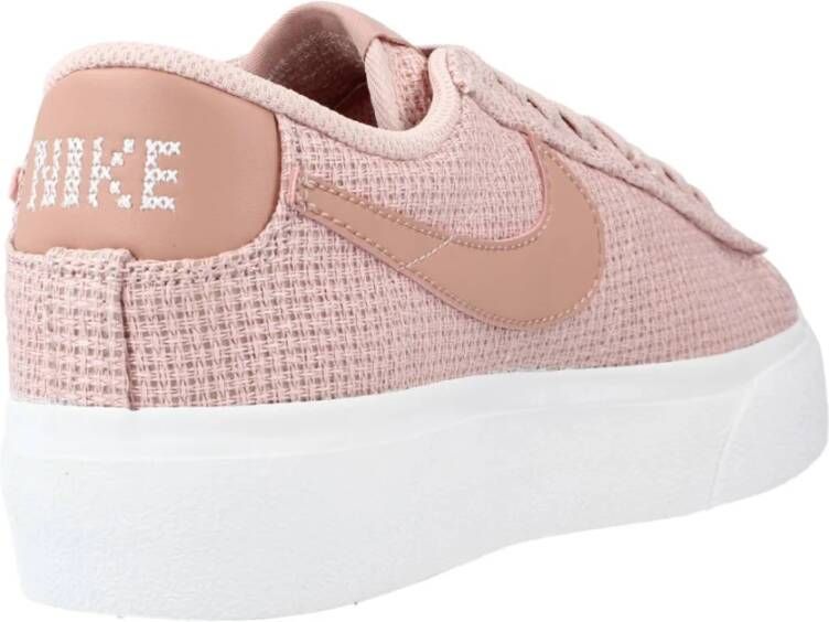 Nike Blazer Low Platform Sneakers Pink Dames