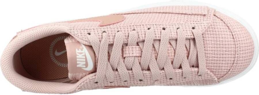 Nike Blazer Low Platform Sneakers Pink Dames