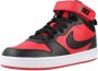 Nike Stijlvolle Court Borough Mid 2 Sneakers Red - Thumbnail 4