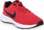 Nike Revolution 6 NN GS Hardloopschoenen University Red Black Kinderen - Thumbnail 4