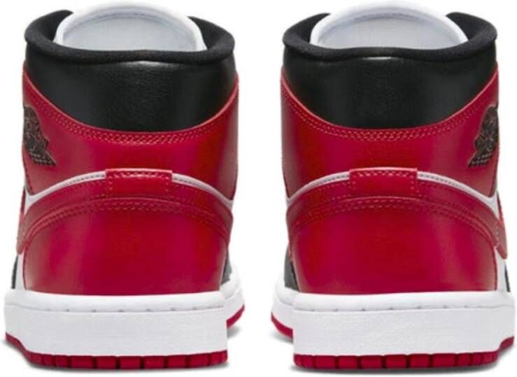 Nike W Air Jordan 1 Mid Sneakers Rood Dames