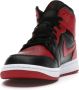 Jordan Nike Air 1 Mid (GS) White Gym Red-Black DJ4695 122 EUR - Thumbnail 9