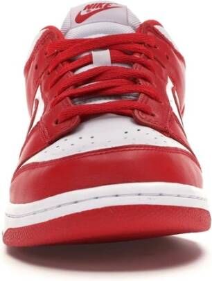 Nike Dunk Low SP White University Red Rood Heren