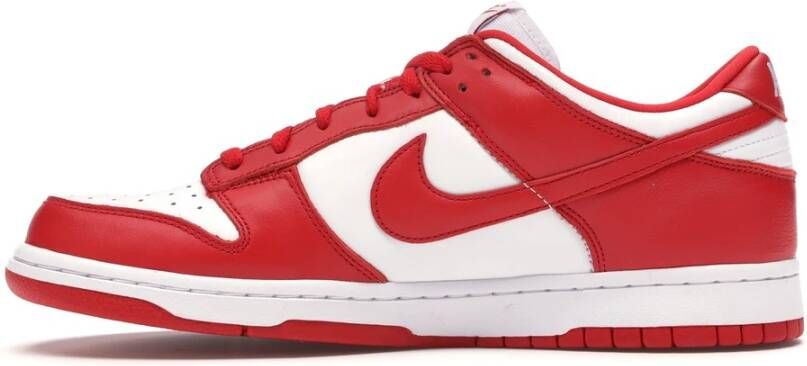 Nike Dunk Low SP White University Red Rood Heren