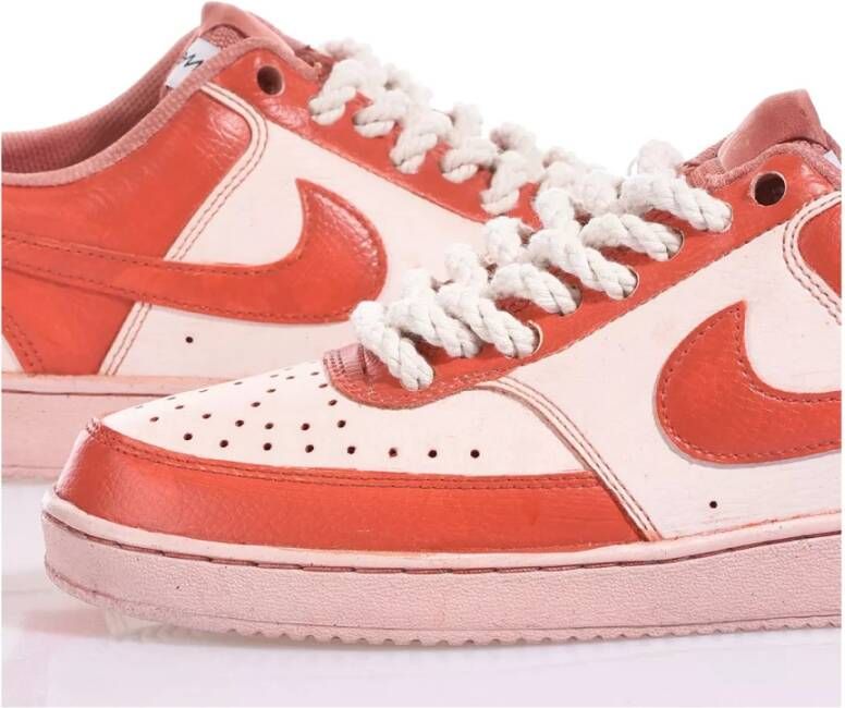 Nike Handgemaakte Rode Sneakers voor Heren Rood Heren