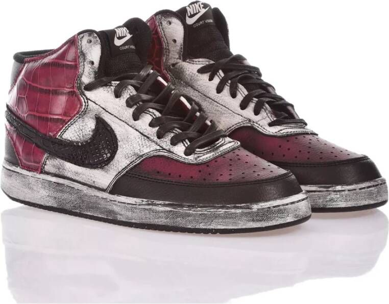 Nike sneakers sales heren rood