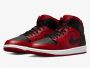 Jordan Air 1 Mid Gym Red Black White White Schoenmaat 45 1 2 Sneakers 554724 660 - Thumbnail 7