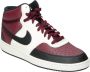 Nike Court Vision Mid Next Nature Sneakers Paars Zwart Wit - Thumbnail 13