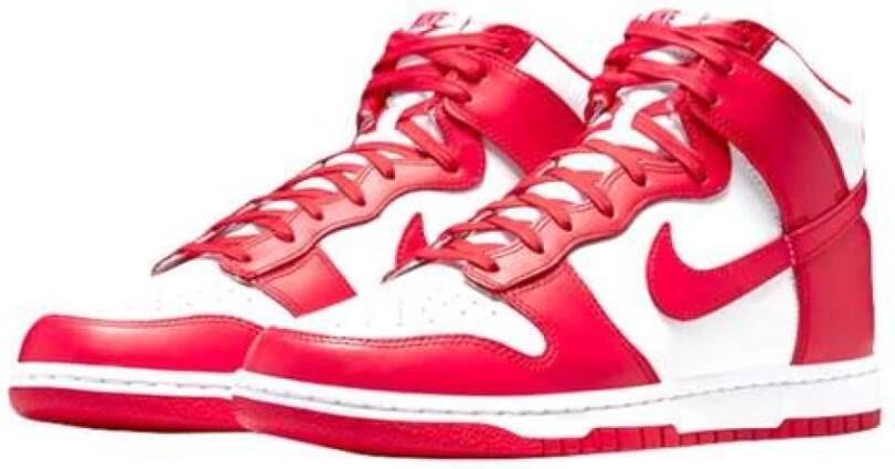 Nike Hoge Sneakers Rood Unisex