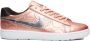 Nike Metallic Roségouden Tennisschoenen Roze Dames - Thumbnail 5