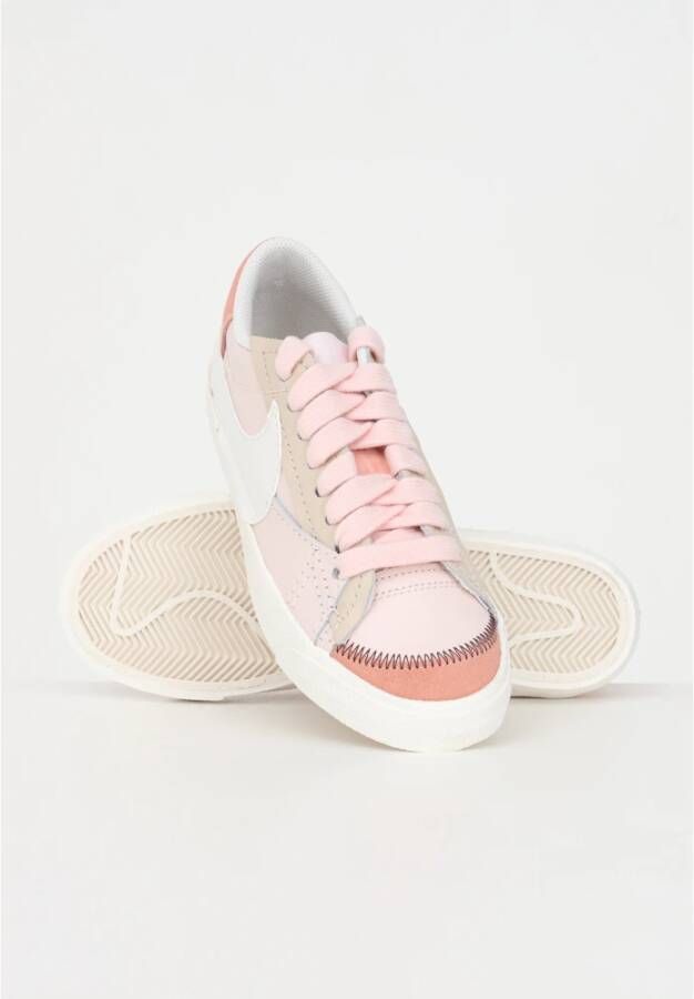 Nike Blazer Low '77 Jumbo Light Soft Pink womens roze wit sneakers - Foto 5