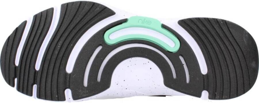 Nike Sneakers Black Pink Green White Dames
