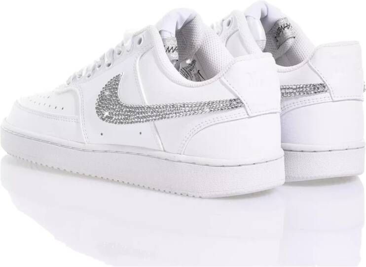 Nike Handgemaakte Zilver Witte Sneakers White Heren