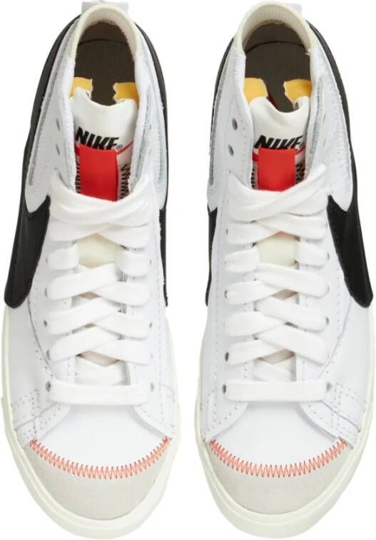 Nike Wit Zwart-Wit Jumbo Sneakers Wit Dames