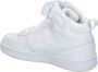 Nike court borough mid 2 sneakers wit rood kinderen - Thumbnail 10