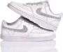 Nike Handgemaakte Zilveren Sneakers voor Vrouwen White Dames - Thumbnail 5
