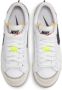 Nike Jumbo Lage Schoen Wit Zwart Wit Zeil White Dames - Thumbnail 5