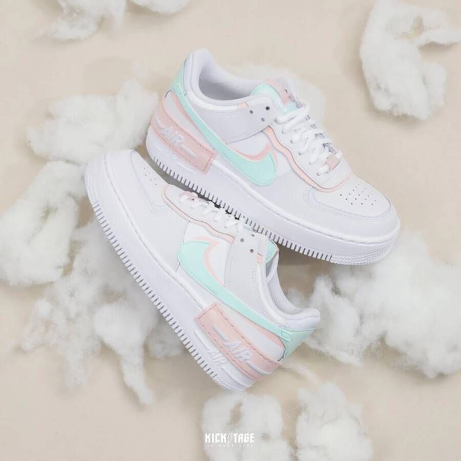 Nike Pastelkleurige lage sneakers Wit Dames