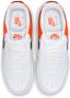 Nike Air Force 1 '07 White Brilliant Orange Black - Thumbnail 8