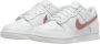 Nike Limited Edition Witte Roze Dunk Low Sneakers - Thumbnail 3