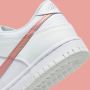 Nike Limited Edition Witte Roze Dunk Low Sneakers - Thumbnail 4