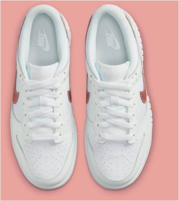 Nike Synthetisch Leren Sneakers Wit Dames