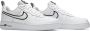 Nike Air Force 1 '07 Lv8 White Black White Schoenmaat 40 1 2 Sneakers DQ7658 100 - Thumbnail 4