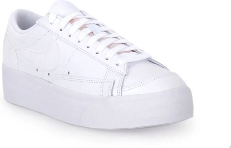 Nike Stijlvolle lage platformsneakers Wit Heren