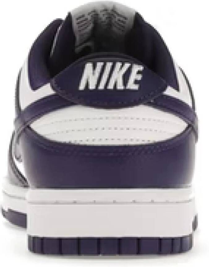 Nike Court Purple Dunk Low Wit Heren