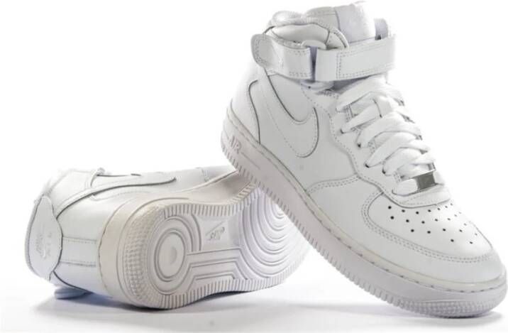 Nike Air Force 1 MID GS Sneakers Wit Heren