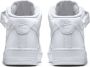 Nike Air Force 1 Mid '07 Men's Shoe White White- Heren White White - Thumbnail 6