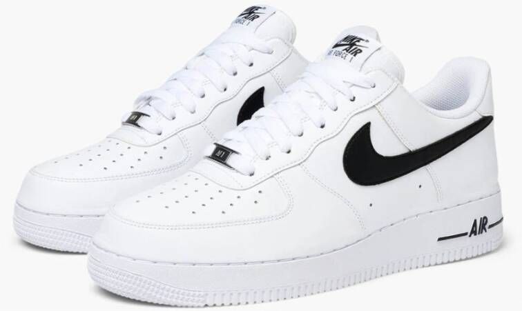 Nike Leren Herensneakers Cj0952 100 Air Force 1 `07 An20 Wit Heren