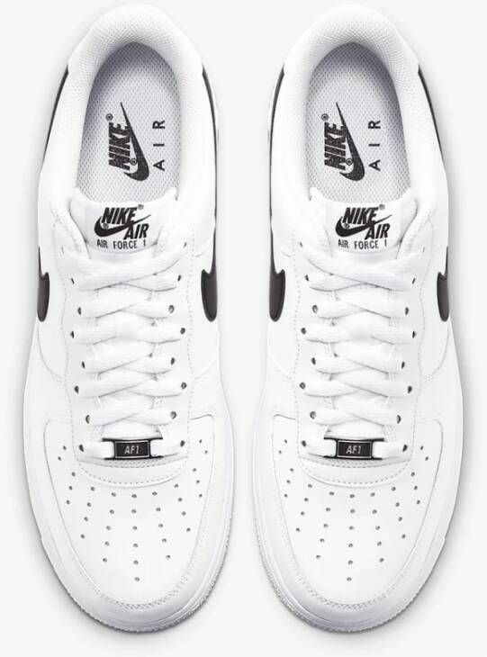 Nike Leren Herensneakers Cj0952 100 Air Force 1 `07 An20 Wit Heren