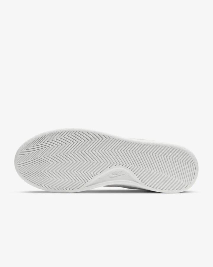 Nike Retro Leren Sneakers Wit Heren