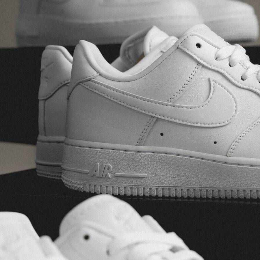 Nike Fresh Bianca Air Force 1 Sneakers Wit Heren