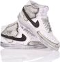 Nike Handgemaakte witte zwarte sneakers voor heren White Heren - Thumbnail 4