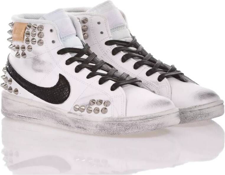 Nike Handgemaakte Witte Sneakers voor Heren Wit Heren