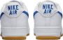 Nike Air Force 1 Low Retro Color of the Month Heren Sneakers Sportschoenen Vrijetijds schoenen Leer Wit Blauw DJ3911 - Thumbnail 6